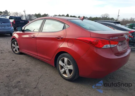2011 Hyundai Elantra Gls (Ulsan Plant) z USA, uszkodzony, nr VIN KMHDH4AEXBU112484
